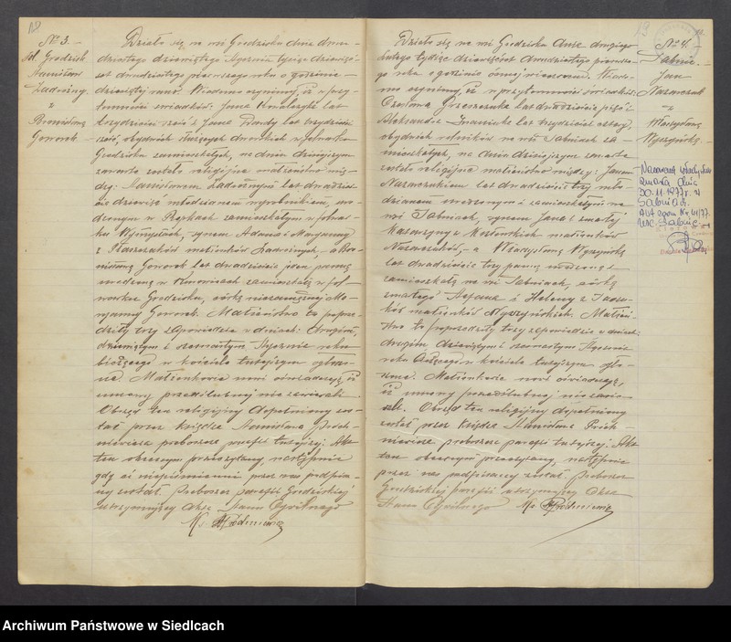 image.from.unit.number "Unikat aktów stanu cywilnego zaślubionych Parafii Grodzisk od 1919 roku do 1937 roku"