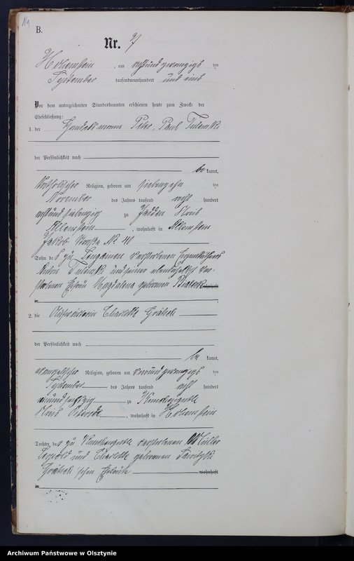 image.from.unit.number "Heiraths-Neben-Register Nr 1 - 14"