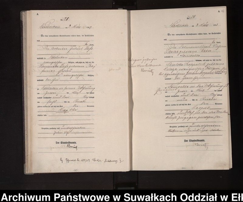 image.from.unit.number "Geburts-Haupt-Register des Königlichen Preussischen Standes-Amtes Nikolaiken Kreis Sensburg"