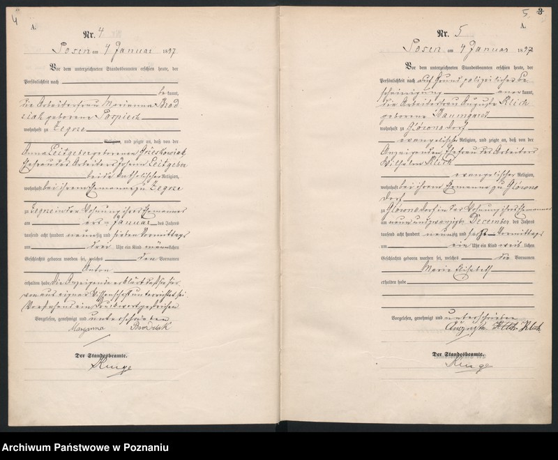 Obraz 5 z jednostki "Księga urodzeń"