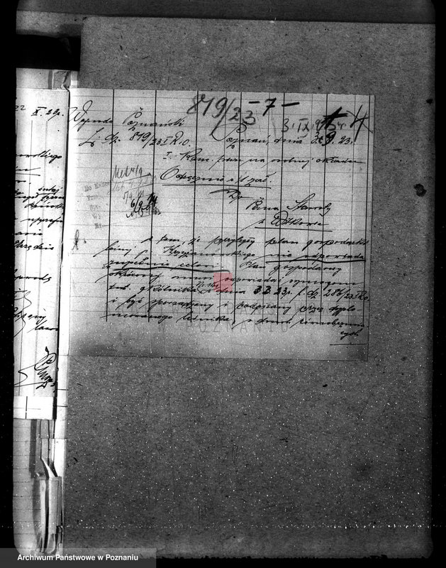 Obraz 11 z jednostki "Nadzór nad gospodarką w lasach majętności Ruchocin powiecie gnieźnieńskim"