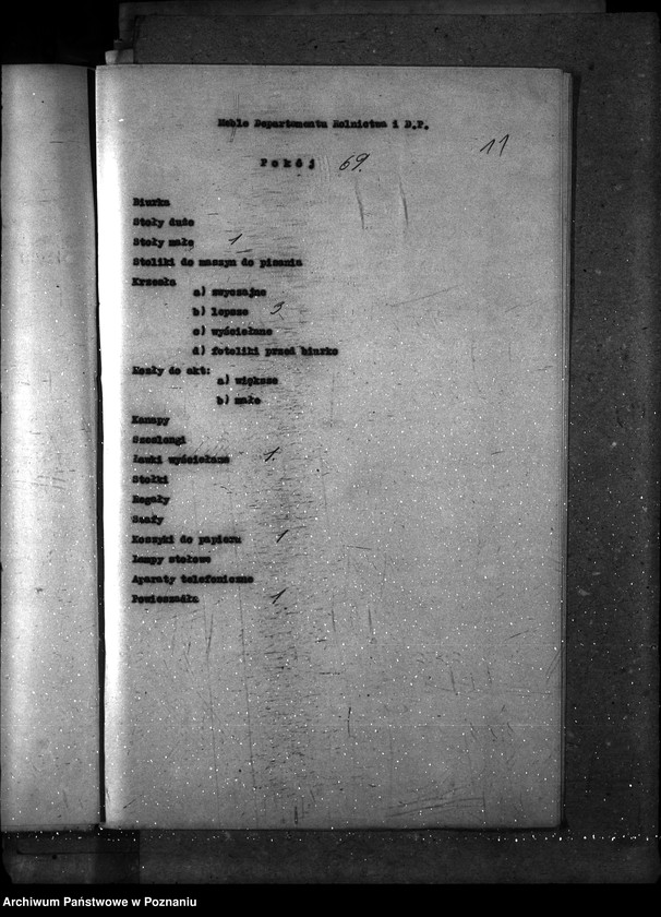 Obraz 15 z jednostki "Sprawy gospodarcze-ogólne meble"