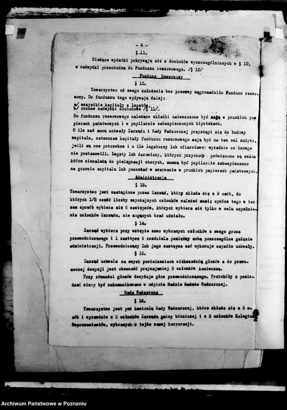 Obraz 13 z jednostki "/Statuty różnych stowarzyszeń opiekuńczych/"