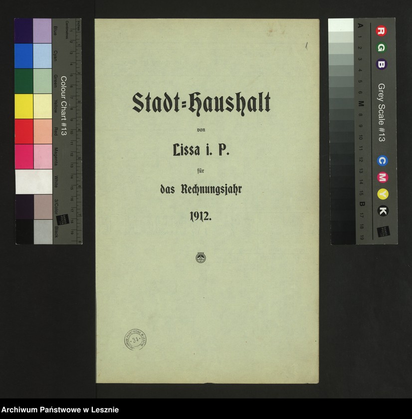 Obraz 4 z jednostki "[Stadthaushalt von Lissa]"