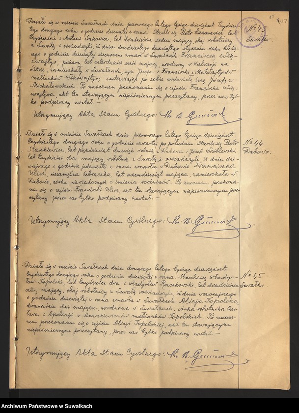 image.from.unit.number "Akty zgonów 1932"
