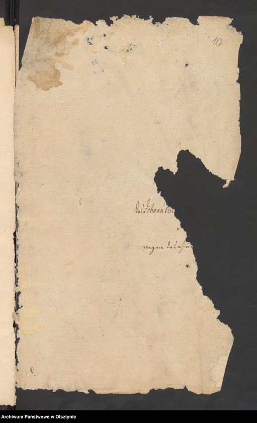 image.from.unit.number "In S. [Sache] Johann Valerian Hoernigs Erben wegen des Guths Hohenfelde"