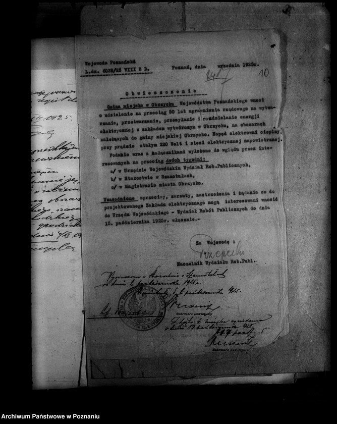 Obraz 14 z jednostki "Zakład Elektryczny w Obrzycku"