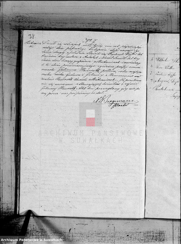 image.from.unit.number "Duplikat Aktów Urodzenia, Małżeństw i Zejścia dla Filiału Ewangelicko- Augsburgskiego w mieście Serejach na rok 1856"