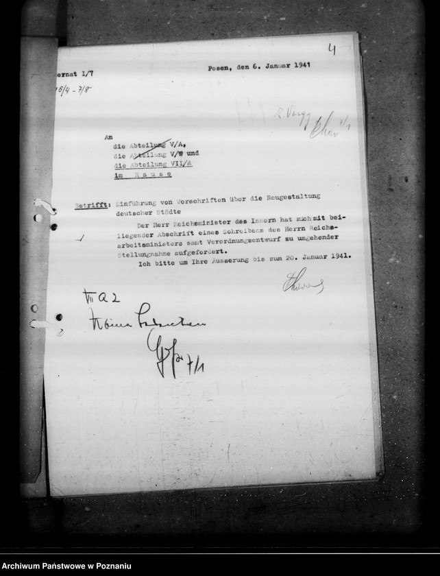 Obraz 9 z jednostki "Verordnung von Vorschriften über die Neugestaltung deutscher Städte in den eingegliederten Ostgebieten"