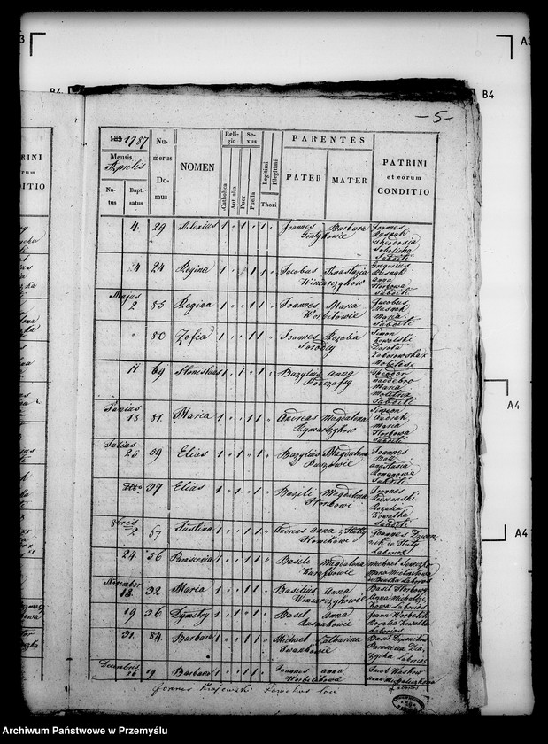 image.from.unit.number "[Kopie ksiąg metrykalnych parafii Brzuska z filią Sufczyna (dekanat Bircza)]"