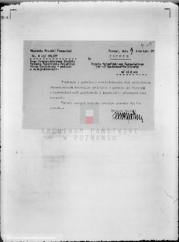 image.from.unit.number "/ Kasa Bezprocentowego Kredytu Związku Popierania Polskiego Stanu Posiadania w Poznaniu/"