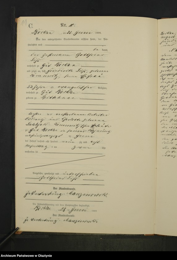 image.from.unit.number "Sterbe-Neben-Register Nr 1 - 21"