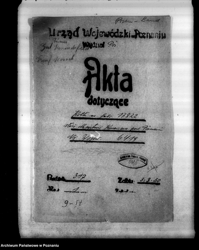 Obraz 4 z jednostki "Majętność Konarzewo powiat poznański nr woj. kotła 6419"