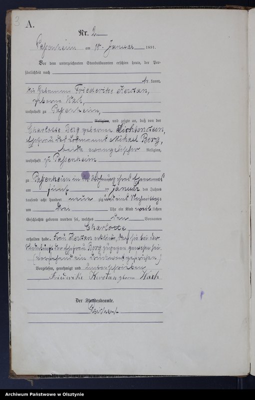 image.from.unit.number "Geburts-Haupt-Register Nr 1 - 88"