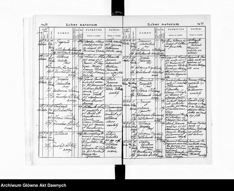 image.from.unit.number "Parafia: Lwów, parafia św. Anny. Dekanat: Lwów. Księga metrykalna urodzeń, ślubów i zgonów dla całej parafii."