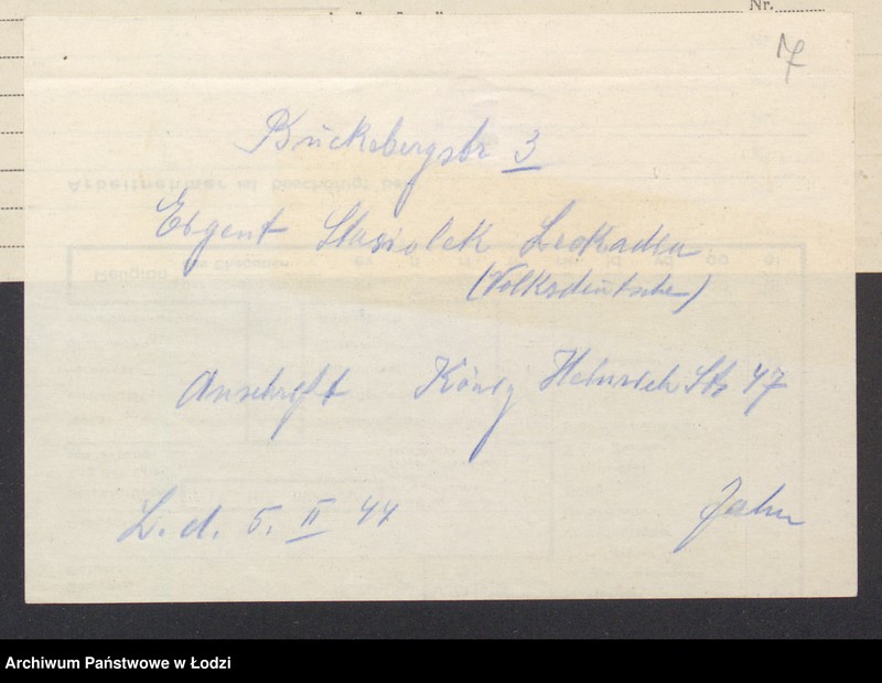 image.from.unit.number "Księga inwentarzowa nieruchomości m. Łodzi ul. Świętokrzyska"