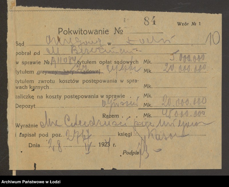 Obraz 12 z jednostki "Moszek Beserman- sprzedaż szczotek, walizek i szpagatów"