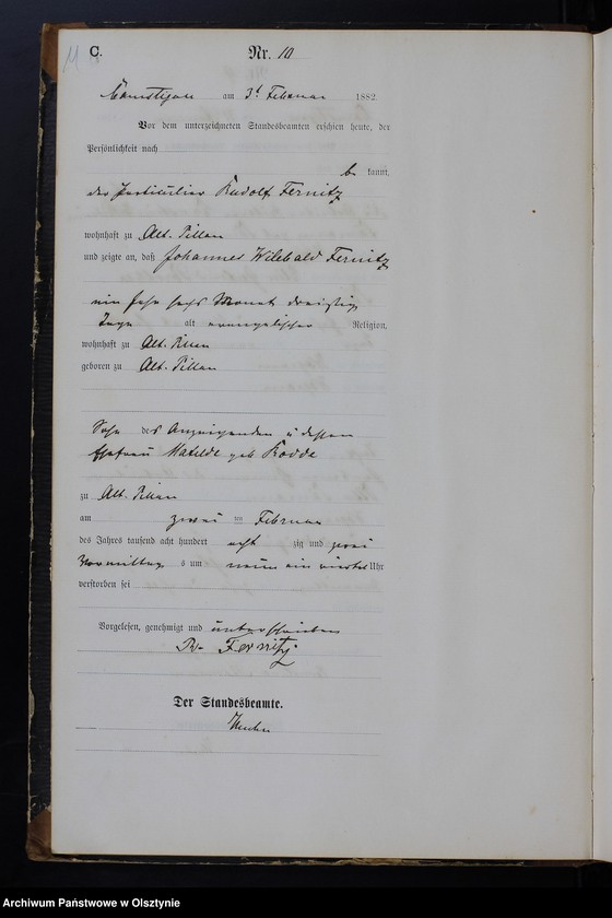 image.from.unit.number "Sterbe-Haupt-Register Nr 1 - 89"