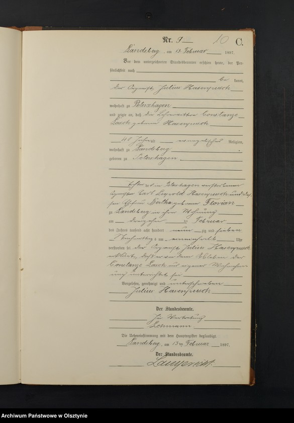 image.from.unit.number "Sterbe-Neben-Register Nr 1 - 60"