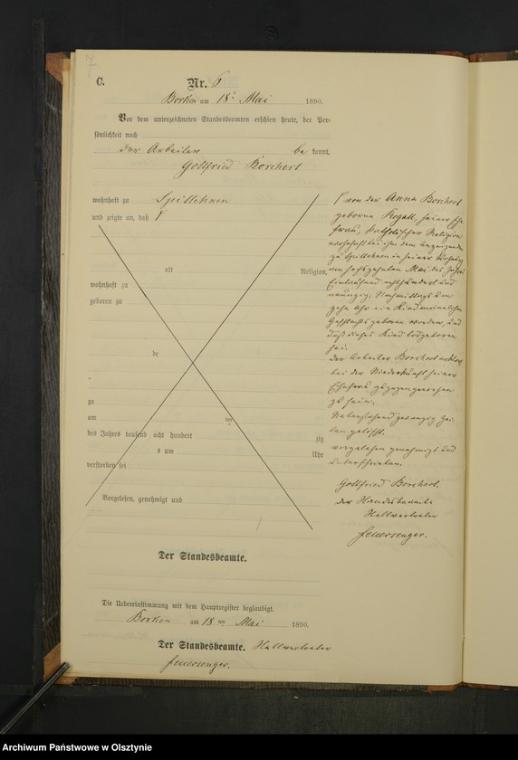 image.from.unit.number "Sterbe-Neben-Register Nr 1 - 19"