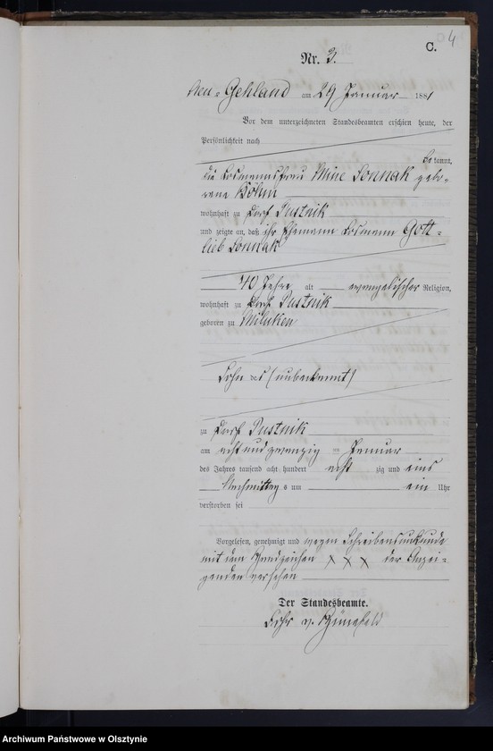 image.from.unit.number "Sterbe-Haupt-Register Nr 1 - 32"