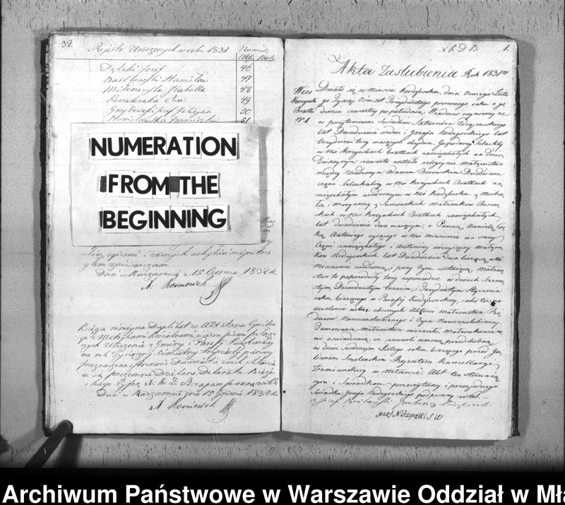image.from.unit.number "Akta urodzin, małżeństw i zgonów"
