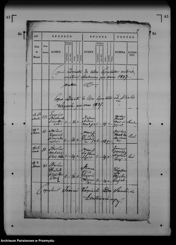 image.from.unit.number "[Kopie ksiąg metrykalnych parafii Wapowce z filiami Bełwin, Kuńkowce, Łętownia (dekanat Przemyśl)]"