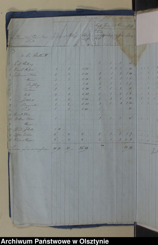 image.from.unit.number "Beläge pro 1859/60 von Geld Rechnung Silberbach"
