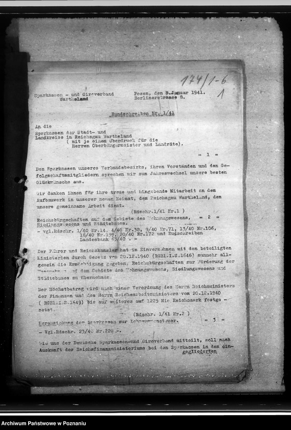 Obraz 5 z jednostki "Rundschreiben der Sparkassen und Giroverband"