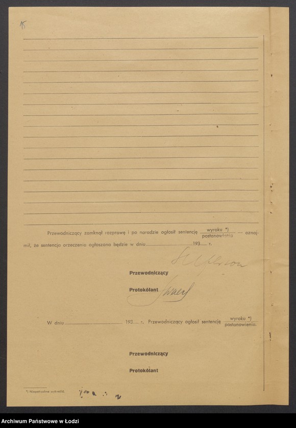 Obraz 17 z jednostki "Josek Ber Rubin – wyrób trykotaży"