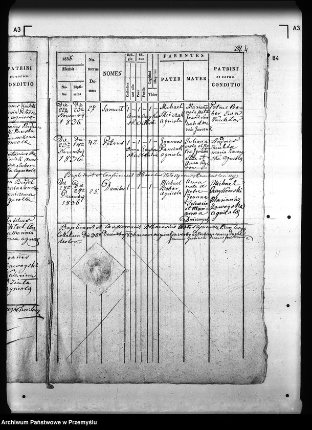 Obraz 8 z jednostki "[Kopie ksiąg metrykalnych parafii Królik Wołoski z filią Królik Polski (dekanat Rymanów)]"