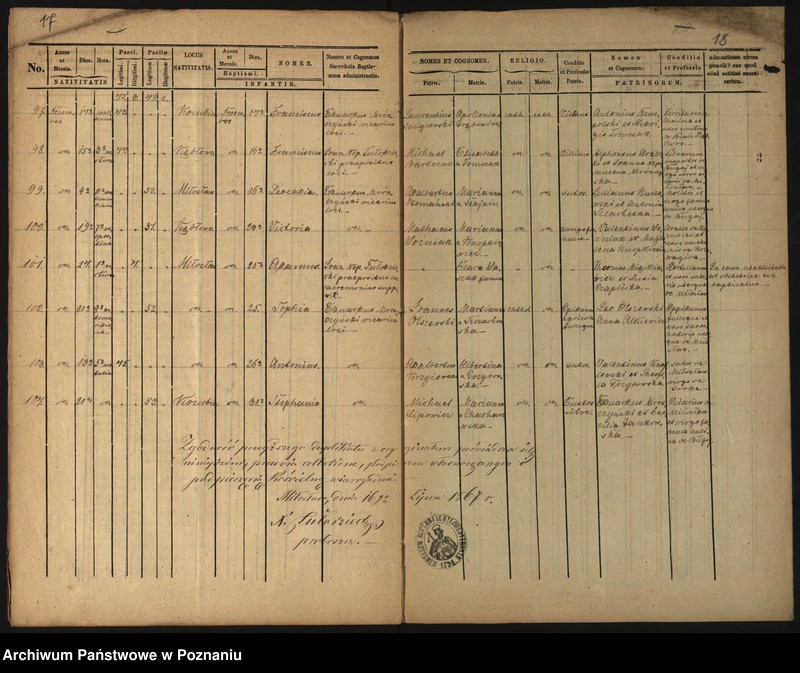 image.from.unit.number "Liber Baptisatorum"