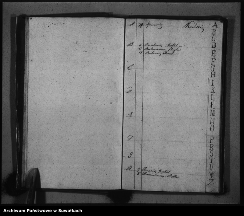 image.from.unit.number "Duplikat Aktów Urodzonych, Umarłych i Zaślubionych Okręgu Parafij Puńskiej Wyznania Mojżeszowego 1833 rok."