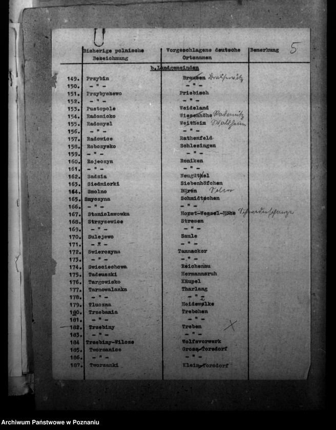 Obraz 9 z jednostki "Zmiany nazw miejscowości w powiecie leszczyńskim"