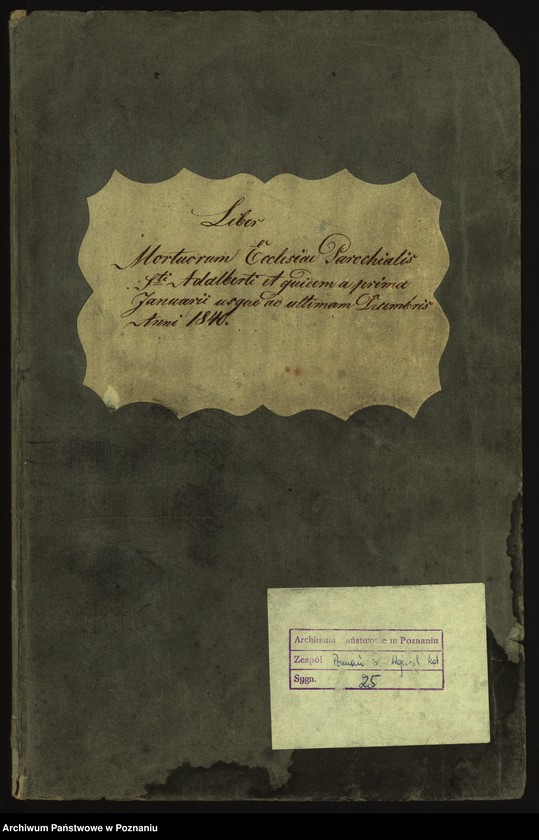 Obraz 2 z jednostki "Księga zgonów"