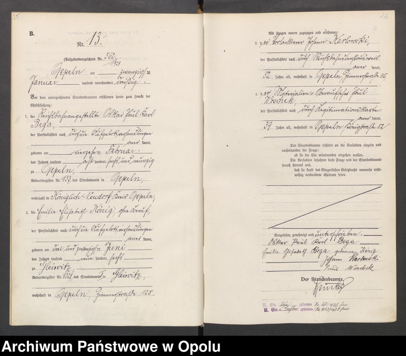 Obraz 16 z jednostki "[Rejestr Małżeństw] 1930 tom I Nr 1-194"