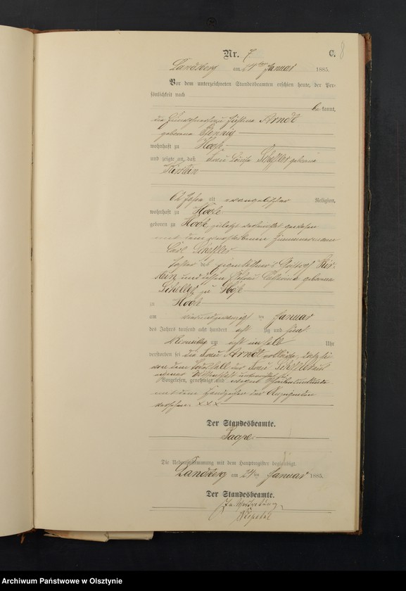 image.from.unit.number "Sterbe-Neben-Register Nr 1 - 88"