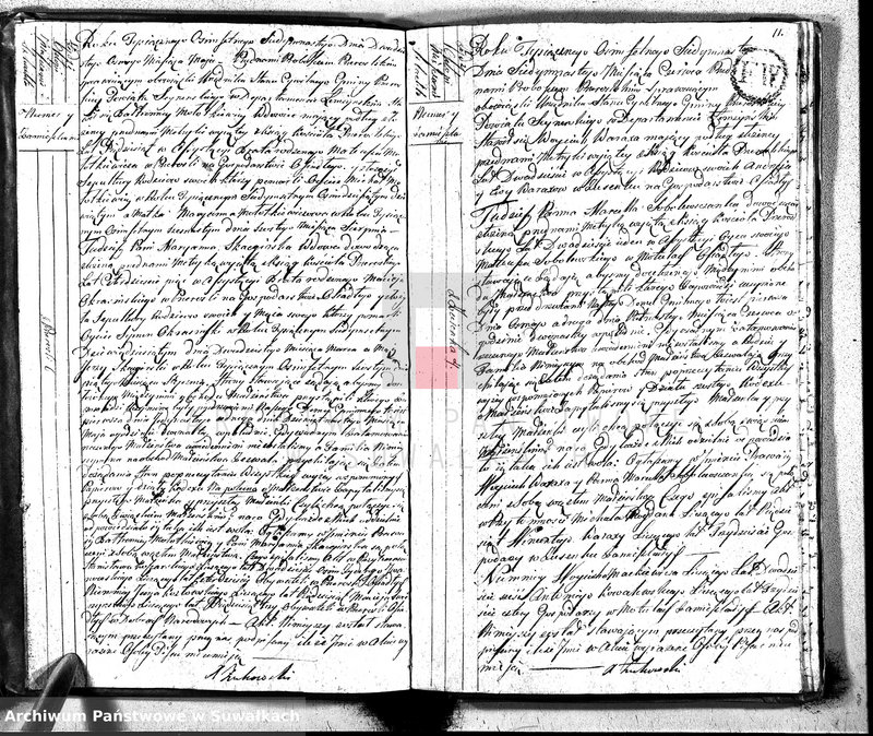 image.from.unit.number "Akta Gminy Przeroslskiey Zaślubionych od Dnia 1-wszego Stycznia Roku 1817"
