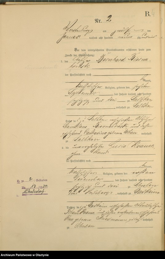 image.from.unit.number "Heiraths-Haupt-Register Nr 1 - 40"