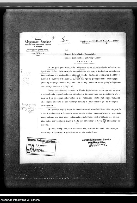 Obraz 11 z jednostki "Majętność leśna Smolice w powiecie gostyńskim"