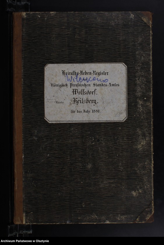 image.from.unit.number "Heiraths-Neben-Register Nr 1 - 26"