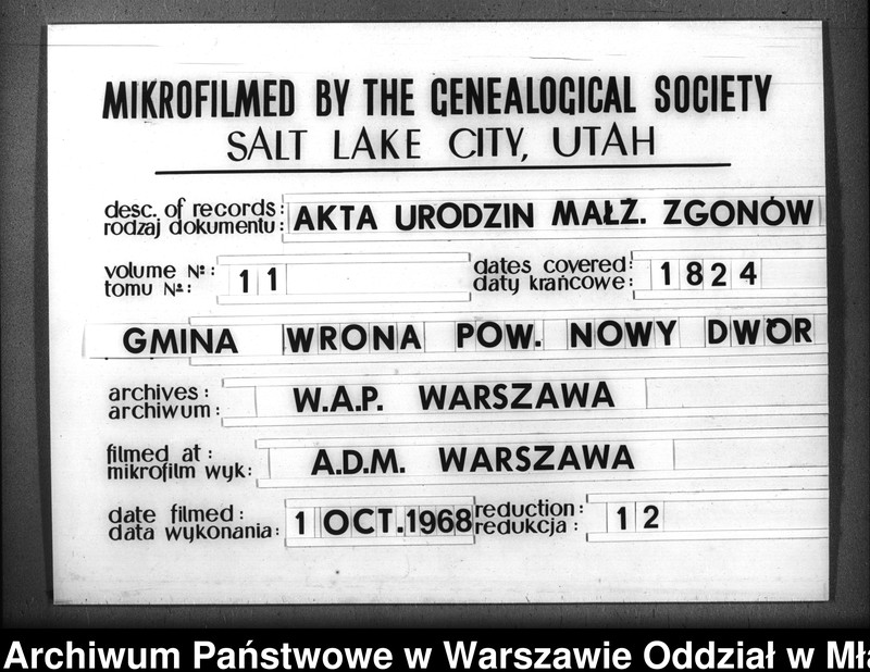 image.from.unit.number "Akta urodzeń, małżeństw, zgonów"
