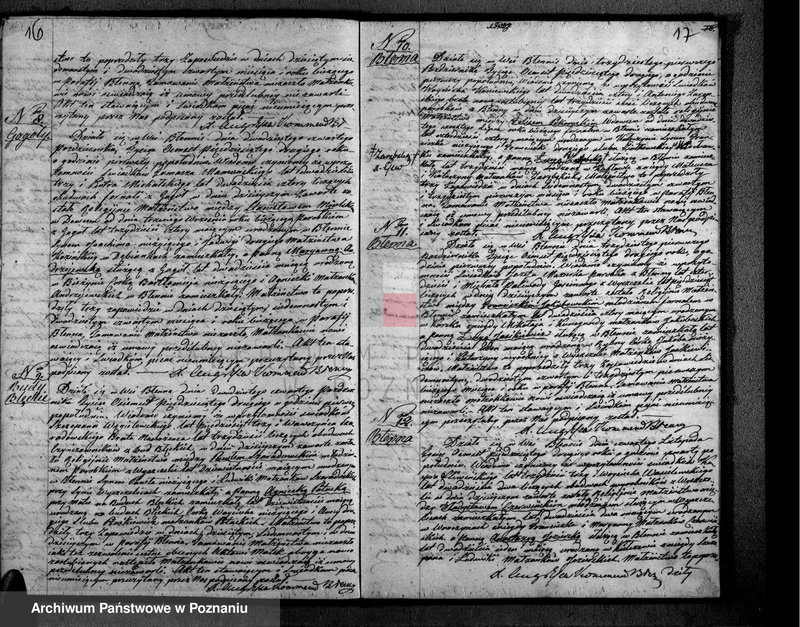 Obraz 11 z jednostki "Duplikat urodzonych, zaślubionych i zgonów"