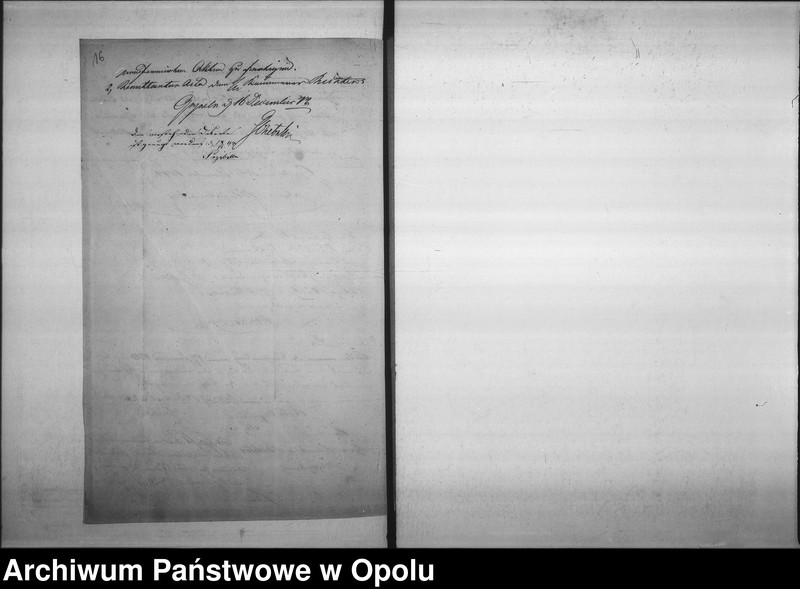 Obraz 15 z jednostki "Acta des Magistrats zu Oppeln betreffend: die Festsetzung der Grabstellengelder de Anno 1844"