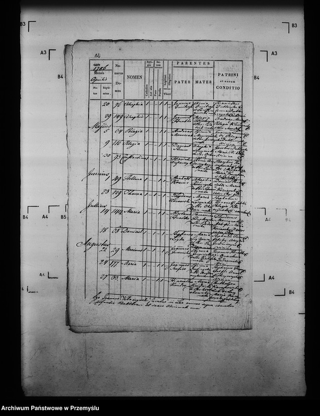 image.from.unit.number "[Kopie ksiąg metrykalnych parafii Łazy (dekanat Jarosław)]"