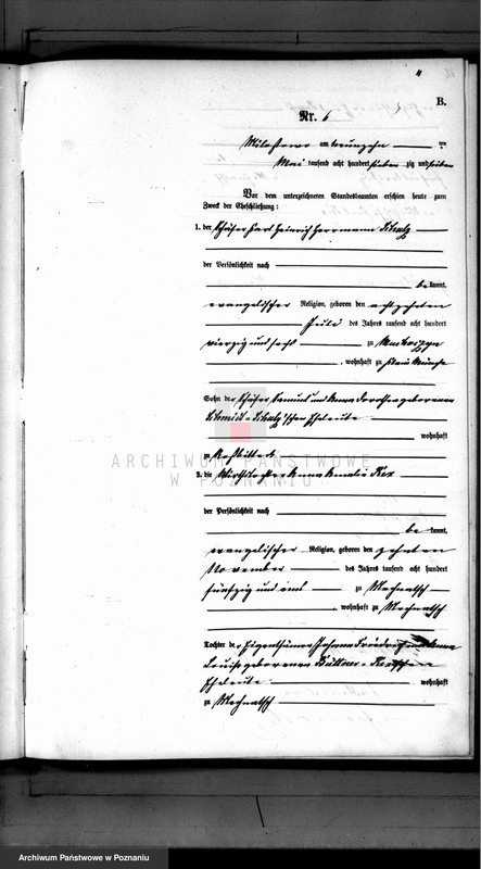 Obraz 12 z jednostki "Księga małżeństw"