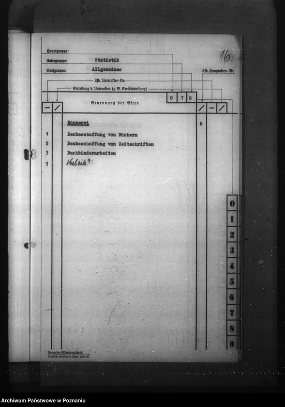 Obraz 20 z jednostki "Wykaz akt dla Referatu Statystyki"