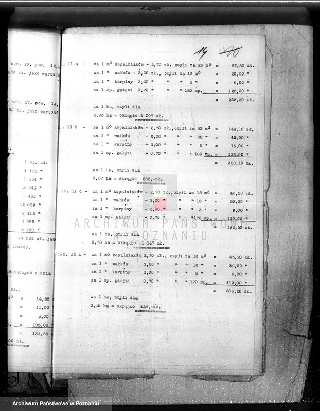 Obraz 18 z jednostki "Majętność leśna Porażyn w powiecie nowotomyskim"