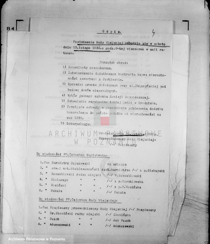 Obraz 8 z jednostki "Daniny komunalne miasta Grodziska"