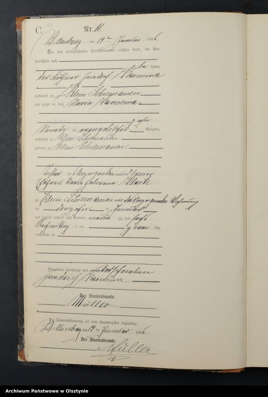 image.from.unit.number "Sterbe-Neben-Register Nr 1 - 156"